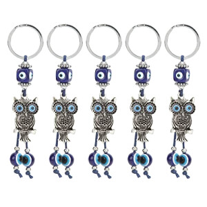 Porte-clé Hibou defult 5 pièces