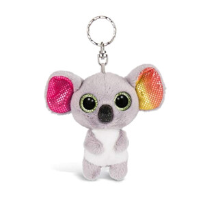 Porte-clé Koala cranberry en peluche