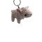 Porte-clé Mouton blanc en peluche - miniature variant 1