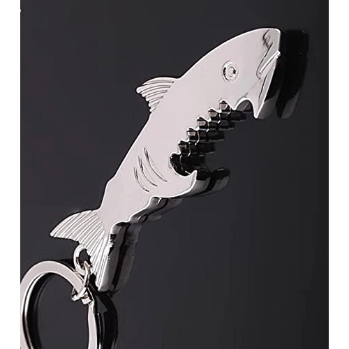 Porte-clé Requin argent variant 4 