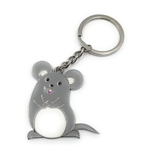 Porte-clé Souris argent