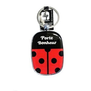 Porte-clé Coccinelle rouge