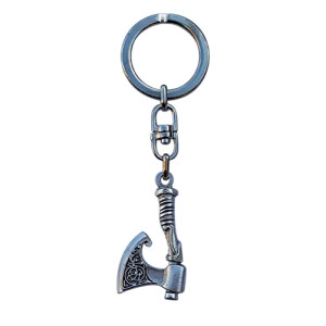 Porte-clé Viking métal 4 cm