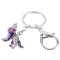 Porte-clé violet 3 cm - miniature variant 1